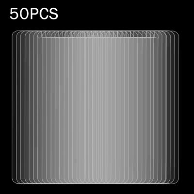 50 stuks voor Huawei Y7 0.3mm 9H oppervlaktehardheid 2.5D Explosieveilig niet-volledig scherm getemperd glas scherm Film geen retailpakket