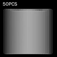 50 stuks voor Huawei Y7 0.3mm 9H oppervlaktehardheid 2.5D Explosieveilig niet-volledig scherm getemperd glas scherm Film geen retailpakket