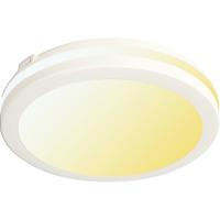 LED Plafondlamp - Kozolux Scarly - 30W 2700lm - Aanpasbare Lichtkleur 3in1 CCT - IP65 - Rond - Wit LED Plafondlamp - Kozolux Scarly - 30W 2700lm - Aanpasbare Lichtkleur 3in1 CCT - IP65 - Rond - Wit