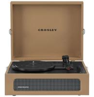 Crosley Voyager Portable Retro Platenspeler - Tan BLUETOOTH IN/UIT (B-STOCK)