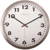 NeXtime klok 8029 , ø43 cm, wall, white