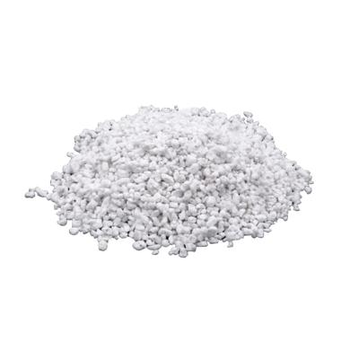 Zakje decoratie sneeuw/grind - grof - wit - voor kerstdorpen - handgeschilderd