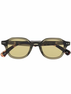 Peter & May Walk lunettes de soleil carrées Sky - Vert