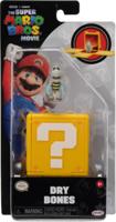 Super Mario Movie Question Block Mini Figure - Dry Bones - thumbnail
