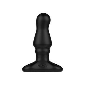 Nexus Bolster Opblaasbare buttplug Zwart Silicium 1 stuk(s)