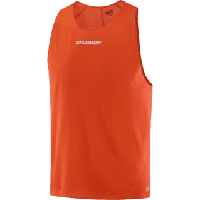 Salomon S/lab speed singlet heren - ROOD - Heren Salomon S/lab speed singlet heren - ROOD - Heren