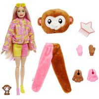 Mattel Barbie Cutie Reveal Jungle - Aap pop - thumbnail