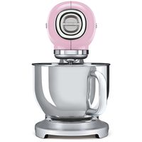 Smeg SMF02PKEU mixer - Staande mixer - Roze/Zilver 800 W - thumbnail