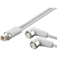 ifm Electronic EVF332 Verbindingskabel Aantal polen (sensoren): 5, 5 Stekker, recht, Bus, haaks 1 m 1 stuk(s)