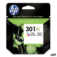 Originele inkt cartridge HP 301XL Tricolor (60 Stuks)