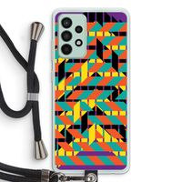 Skew Bee 2: Samsung Galaxy A52s 5G Transparant Hoesje met koord