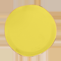 Good Morning bord Limelight, Ø17 cm (set van 4)