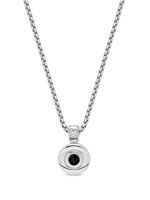 Nialaya Jewelry collier à pendentif Evil Eye - Argent