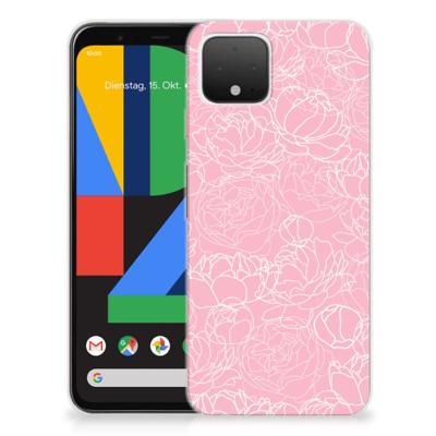 Google Pixel 4 | TPU Case | White Flowers