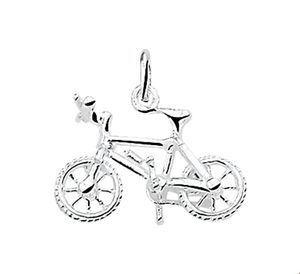 Hanger-Bedel BMX-fiets zilver