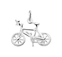 Hanger-Bedel BMX-fiets zilver - thumbnail