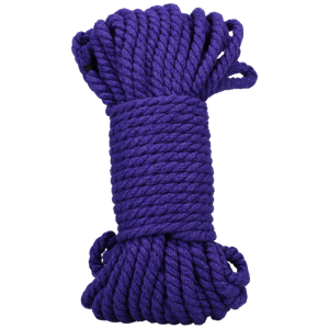 Doc Johnson Bind and Tie - 6 mm Hennep Bondage Touw - 50 ft - Violet
