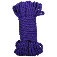Doc Johnson Bind and Tie - 6 mm Hennep Bondage Touw - 50 ft - Violet