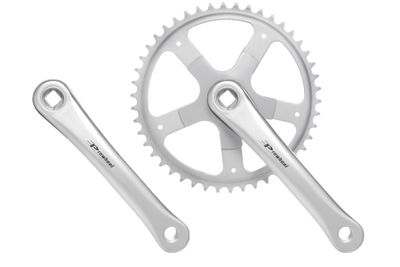 ProWheel Aluminium Crankset 46t - Zilver ProWheel Aluminium Crankset 46t - Zilver
