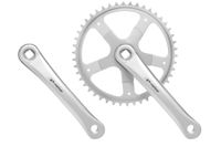 ProWheel Aluminium Crankset 46t - Zilver ProWheel Aluminium Crankset 46t - Zilver
