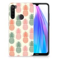 Xiaomi Redmi Note 8T | Siliconen Case | Ananas