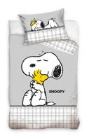 Snoopy peuterdekbedovertrek 100 x 135 cm Katoen