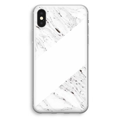 Biggest stripe: iPhone XS Transparant Hoesje