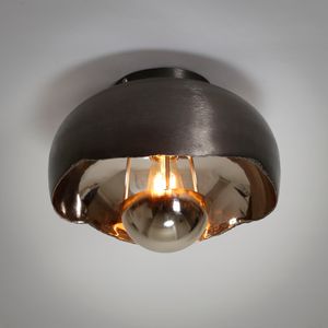 LifestyleFurn Plafondlamp Gianfranco Ø35cm - Zwart Nikkel