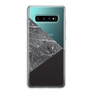 Combinatie marmer: Samsung Galaxy S10 Plus Transparant Hoesje