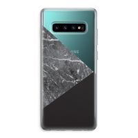 Combinatie marmer: Samsung Galaxy S10 Plus Transparant Hoesje