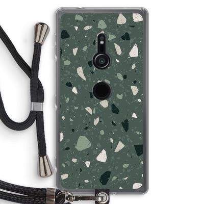 Terrazzo N°19: Sony Xperia XZ2 Transparant Hoesje met koord