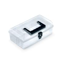 Sorteerbox/vakjes koffer - spijkers/schroeven/kleine spullen - 5 vaks - 24 x 15 x 8.5 cm   -