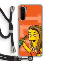 Jamie Lee Simpson: OnePlus Nord Transparant Hoesje met koord