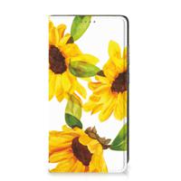 Smart Cover voor Samsung Galaxy A52 Zonnebloemen