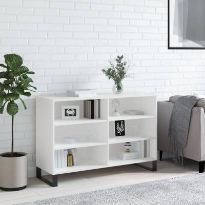 Dressoir 103,5x35x70 cm bewerkt hout wit