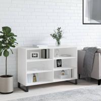 Dressoir 103,5x35x70 cm bewerkt hout wit