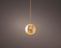 microled bal bo d26h26 cm amber/warm kerstverlichting - Lumineo