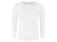 Skafit thermoshirt lange mouw met zilvergaren wit