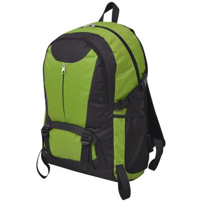 VidaXL Hiking rugzak 40 l zwart en groen