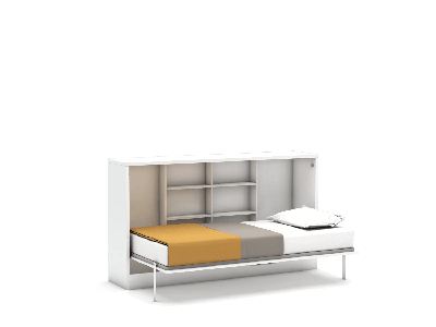 Eenpersoons opklapbed met bureau - Life