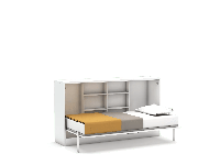 Eenpersoons opklapbed met bureau - Life