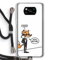 GSM secure: Xiaomi Poco X3 Pro Transparant Hoesje met koord