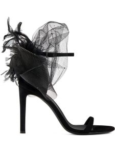 Giuseppe Zanotti sandales Odile 105 mm - Noir