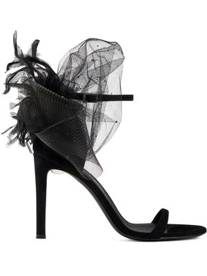 Giuseppe Zanotti sandales Odile 105 mm - Noir