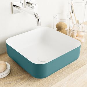 MONDIAZ BINX Waskom solid surface 36cm kleur Smag / Talc