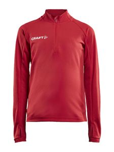 Craft 1910153 Evolve Half Zip Jr - Bright Red - 146/152