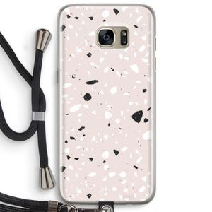 Terrazzo N°20: Samsung Galaxy S7 Edge Transparant Hoesje met koord