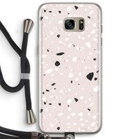 Terrazzo N°20: Samsung Galaxy S7 Edge Transparant Hoesje met koord