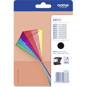 Brother LC-223BK inktcartridge 1 stuk(s) Origineel Zwart