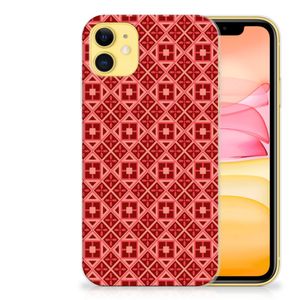 Apple iPhone 11 TPU bumper Batik Rood